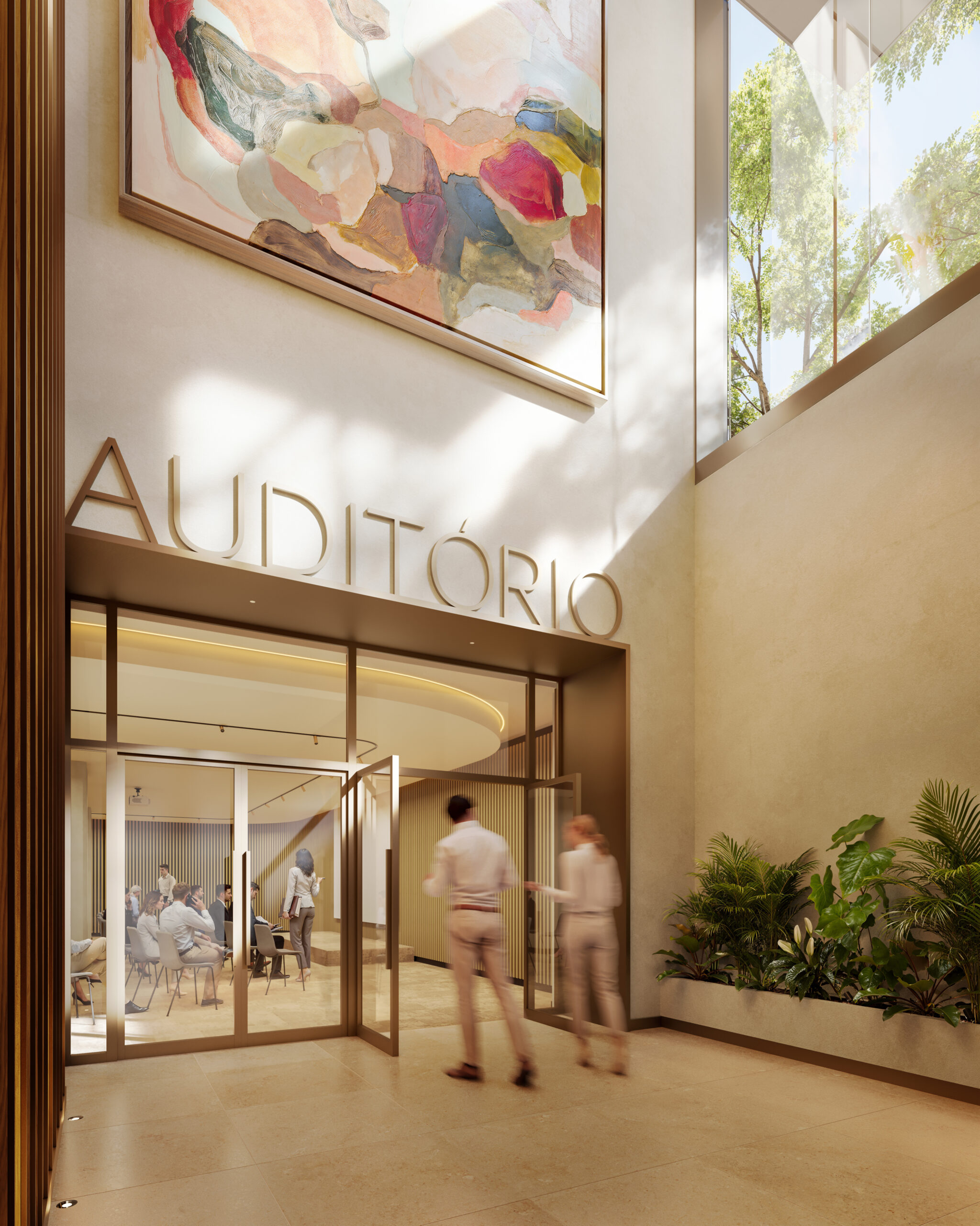Auditorium inside Liberdade 201
