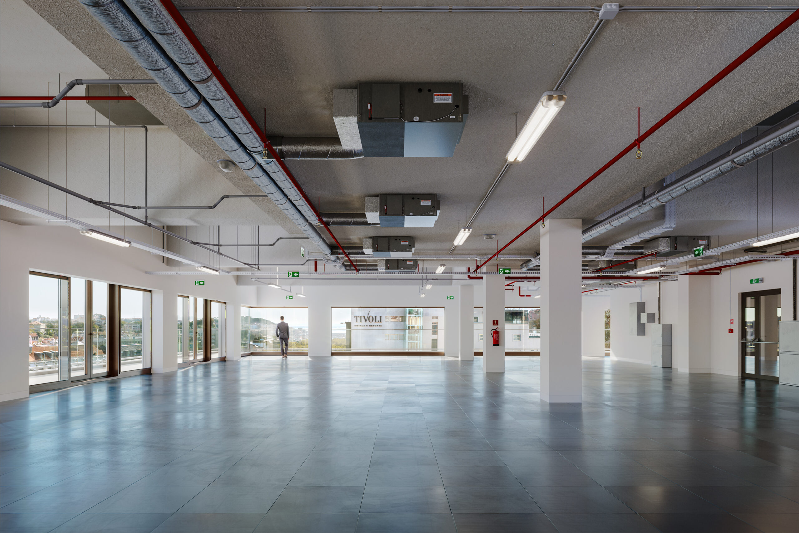 planta de oficina de edificio Liberdade 201
