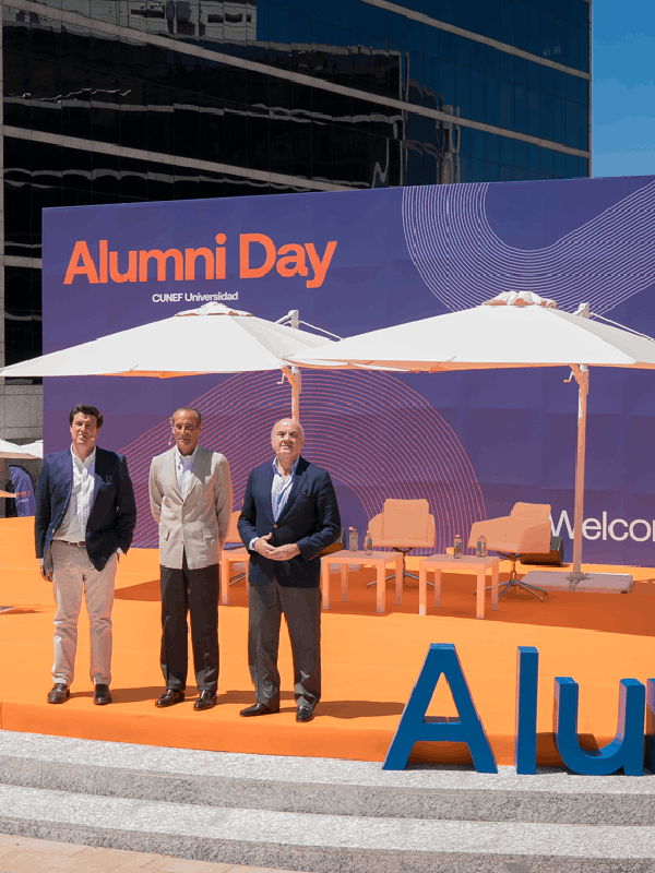 Ismael Clemente participa en el Alumni Day en el Campus CUNEF