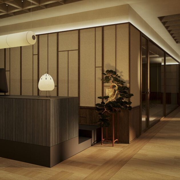 Espacio premium del coworking LOOM en el centro de Madrid, próximo a Callao, con salas de reuniones, zonas colaborativas y diseño orientado a la productividad.